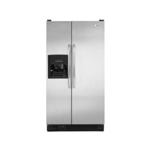 Roper RS22AQXMQ White Side By Side Refrigerator - Abt